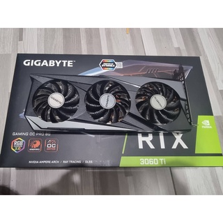 [ประกันถึง 03/68] การ์ดจอ GIGABYTE GeForce RTX 3060 Ti Gaming OC PRO 8G (REV3.0)