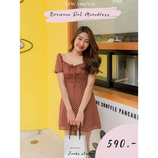 JOOBS BROWNIE DOT MINIDRESS