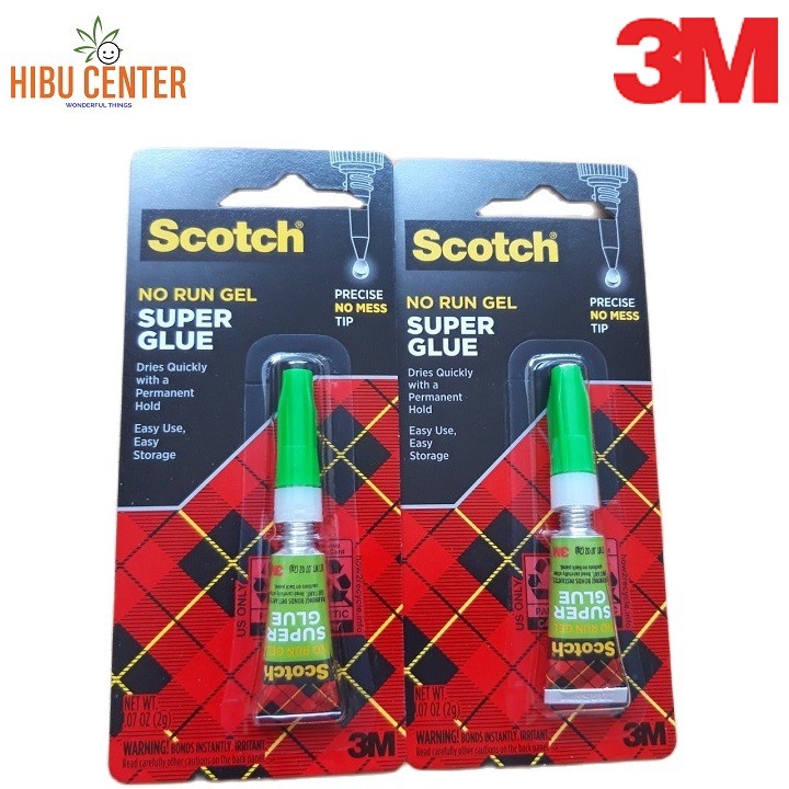 3m Scotch Ad113 Super Adhesive 2g Supper Glue - สินค ้ าของแท ้ - Hibucenter