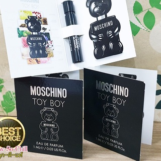 สดใสขี้เล่น 🥰 น้ำหอม Moschino Toy boy edp.ขนาดทดลอง ของแท้ 100%