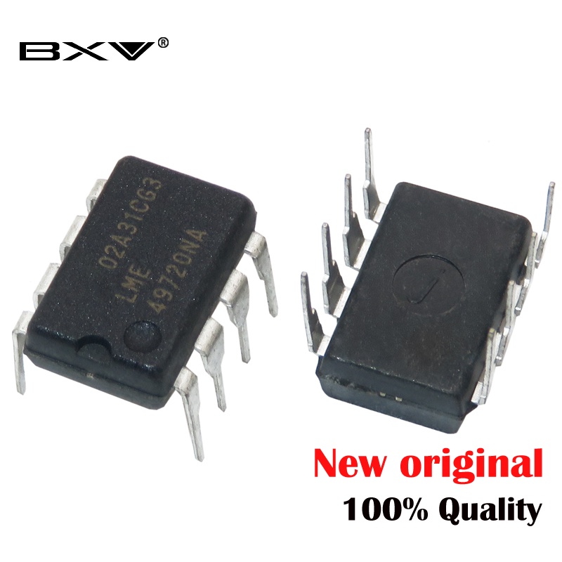 ((2 ชิ้น) LME49720NA DIP8 LME49720 DIP-8 49720NA DIP LME49720N ส่วนประกอบอิเล็กทรอนิกส์