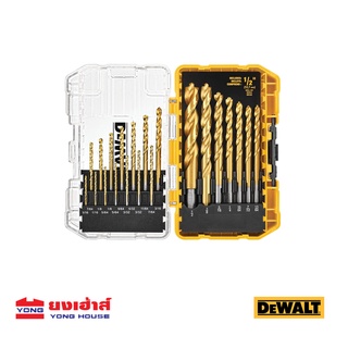 DEWALT ชุดดอกสว่านไทเทเนียม 21 ชิ้น/ชุด รุ่น DW1361 ชุดสว่าน ดอกสว่าน B 885911113618