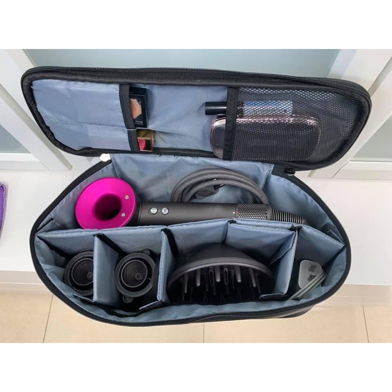 พร้อมส่ง‼️ travel bag for Dyson กระเป๋าหนังใส่อุปกรณ์จัดแต่งทรงผม