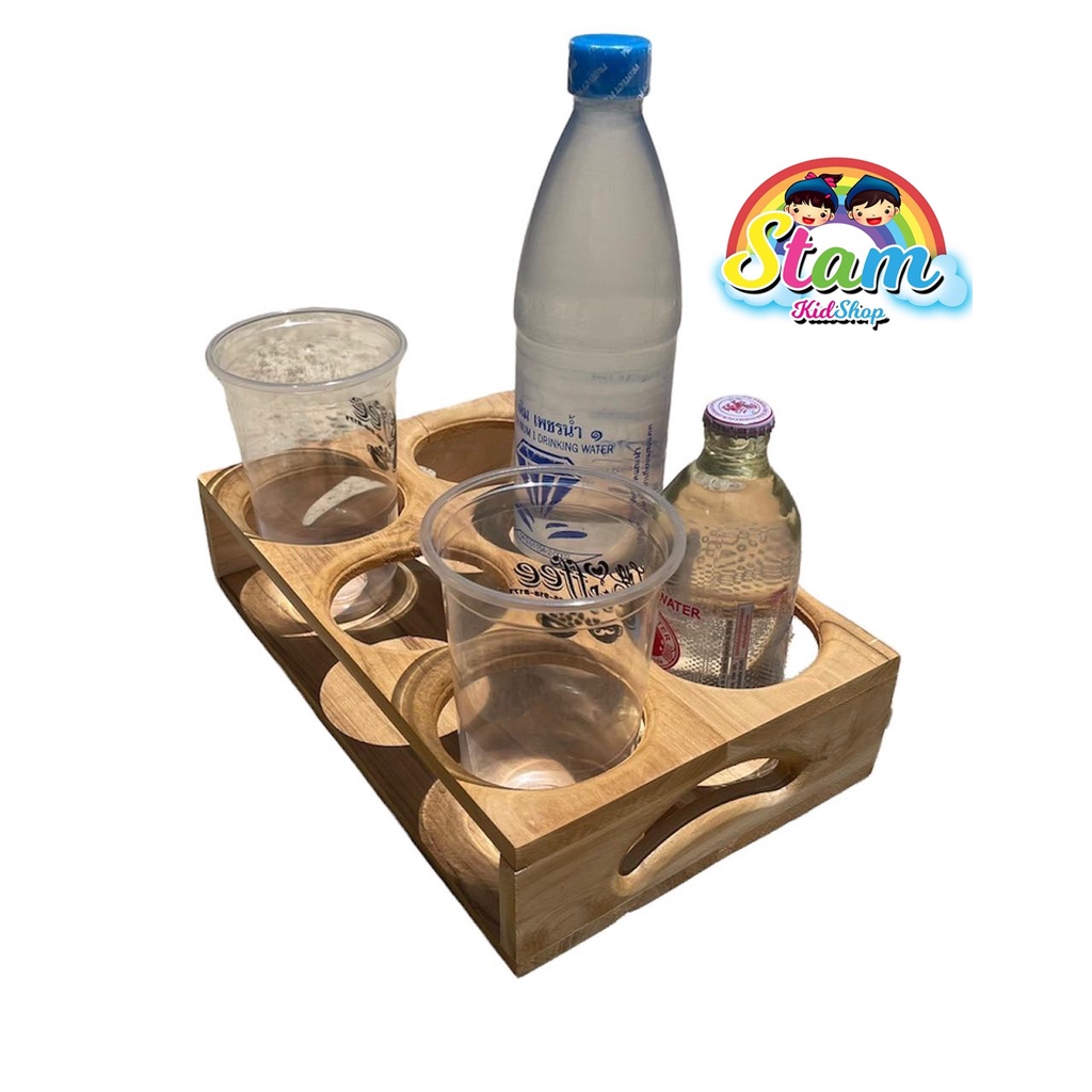 บล็อคใส่แก้ว หลุมใส่แก้ว 4 หลุม 6 หลุม - รูปที่ 7