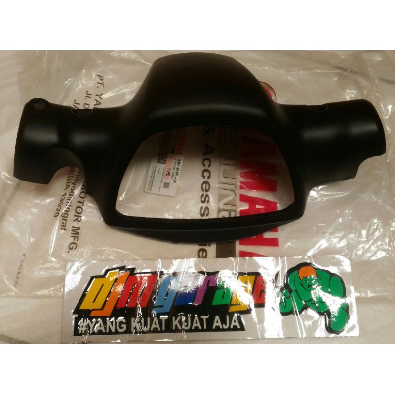 ฝาหลัง nouvo lele สีดําดั้งเดิม, ฝาครอบมาตรวัดความเร็ว nouvo lele สีดํา, เปลือก nouvo lele km สีดํา