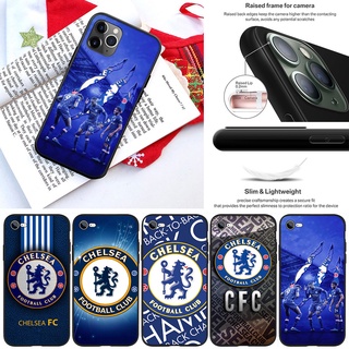 เคสโทรศัพท์มือถือ ลาย Chelsea FC สําหรับ iPhone 13 12 Pro Max Mini XS Max X IJ46