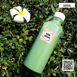 ขวดพลาสติกใส 300ML สไตล์​ Fusion เนื้อหนา 130ใบ+ฝา