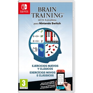 [พร้อมส่ง]Nintendo: Brain Traning (UK ENG/CH/JAP) Brain Age สำหรับ Nintendo Switch