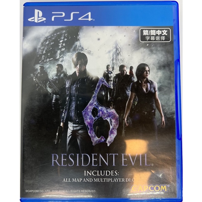 [Ps4][มือ2] เกม Resident evil 6