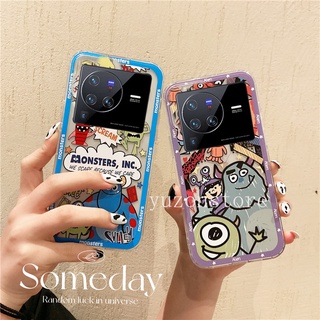 เคส Soft Casing for New VIVO X80 Pro X70 Pro 5G เคสโทรศัพท Anti-drop Phone Case MikeWazowsk Cartoon Phone Protective Back Cover