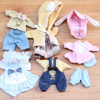 เสื้อผ้าตุ๊กตาเสื้อผ้าตุ๊กตา Bjd 8 Points Ob11 ขนาด 16 ซม.