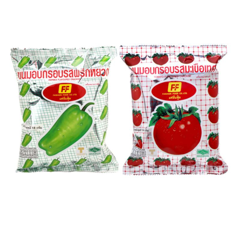 เอฟเอฟ​ ขนมอบกรอบ​ ขนาด​ 15​ กรัม​ บรรจุ​ 12​ ซอง​ (สินค้ามีตัวเลือก)​