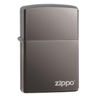 Zippo ไฟแช็กรุ่น 150ZL Black Ice with Zippo Logo ของแท้ รับประกันตลอดชีวิต นำเข้าและจำหน่ายโดยตัวแทนจำหน่าย