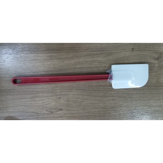 ไม้พาย ใช้กวน ผสม เกลี่ย ขนาด 41ซม. คุณภาพสูง  Spatula Silicone w/ Plastic Handle 41cm.HL423