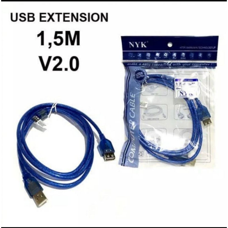 NYK ยี่ห้อ usb Extension Cable 1.5M/3M/5M/10M