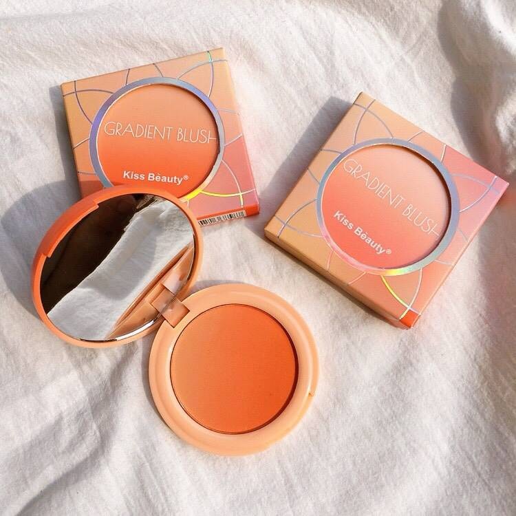 (โล๊ะล้างสต้อก) Kiss beauty Mineral Blush Palette NO.83033