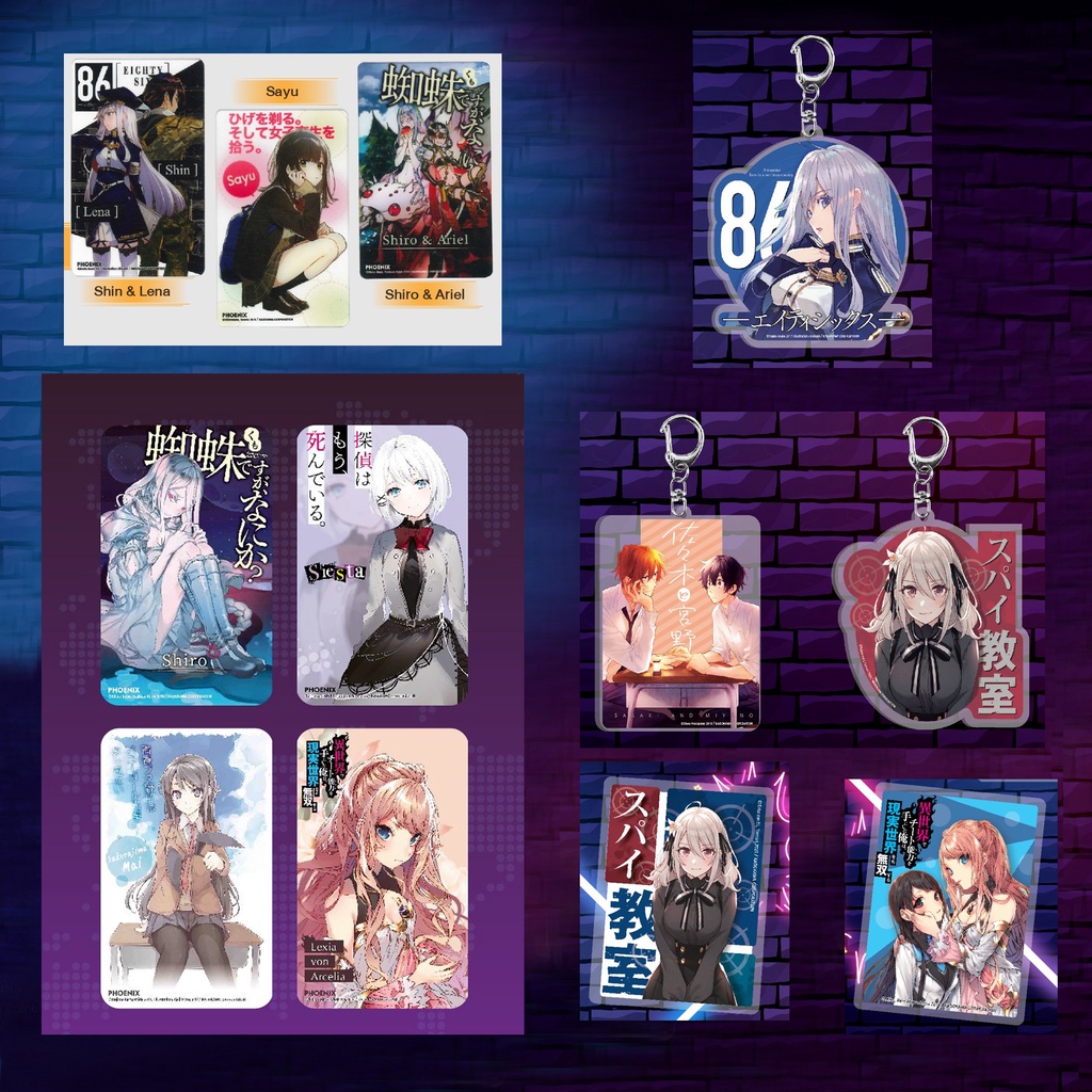 [พร้อมส่ง] ของสะสม ของพรีเมี่ยม / การ์ดใส CLEAR CARD / ที่คั่น BOOKMARK - PHOENIX NEXT (PM)