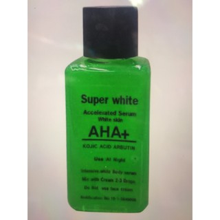 AHA Kojic Green Serum หัวเชื้อSuper white AHA+ 1 ขวด