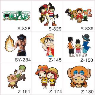 สติกเกอร์ luffy zoro one piece สําหรับตกแต่งรถยนต์