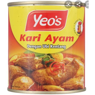 Yeos แกงกระป๋อง CHICKEN CURRY 280G