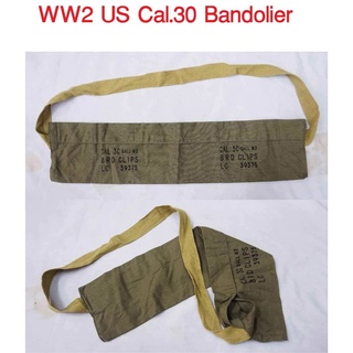WW2 US Cal.30 Bandolier ร้าน BKK Militaria