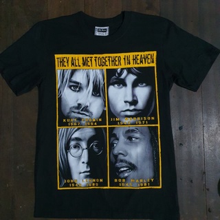 Kurt Cobain Jim Morrison John Lenon Bob Marley