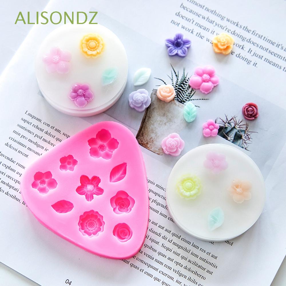 ALISONDZ Homemade Soap Mold DIY Cake Tools Cake Mould Flower Craft