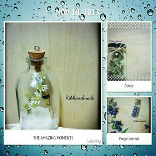 ดอกไม้แห้งในขวด(flower in bottle)