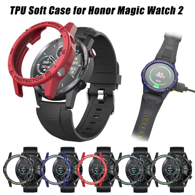 Sikai เคสสมาร์ทวอท TPU สำหรับ Huawei Honor Magic Watch 2 4 มม.