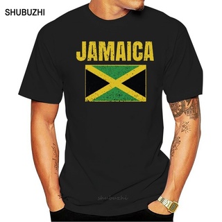 ถูกสุดๆเสื้อยืด พิมพ์ลายธง Jamaican Jamaica Country สไตล์วินเทจ เหมาะกับของขวัญ สําหรับผู้ชายรหัสเต็ม