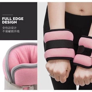 ถุงทรายถ่วงน้ำหนัก สำหรับข้อมือ ถุงทรายข้อเท้า 0.5kg/1kg/2kg/3kg/4kg ขายเป็นคู่