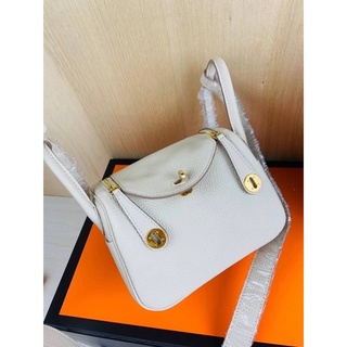 Hermes Lindy mini 19 Grade vipรายละเอียดการตัดเย็บเทียบแท้🤍🤍