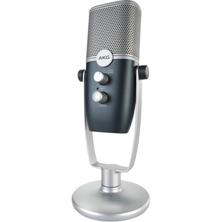 AKG ARA *ของแท้รับประกันศูนย์* ไมค์ USB Condenser แบบ Dual-Pattern, 24Bit/ 96 kHz, รองรับ PC/ Mac/ iOS/ Android