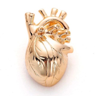 Heart pin 3D เข็มกลัดหัวใจ สามมิติ medical gift