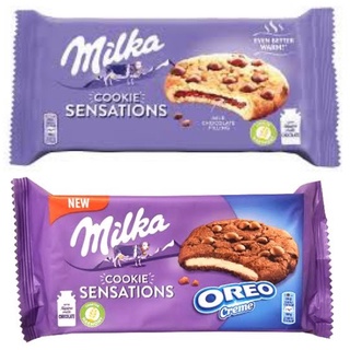 Milka Cookie sensation Oreo creame fullung Net:156 g.1 แพ๊คมี 6 ชิ้น EXP  28/02/24