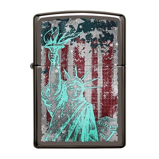 Zippo ไฟแช็กรุ่น 49663 Statue Of Liberty ของแท้ รับประกันตลอดชีิวิต นำเข้าและจำหน่ายโดยตัวแทนจำหน่าย