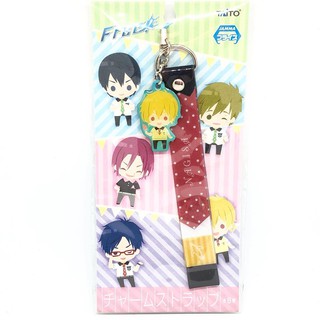 Free! Iwatobi Swim Club Nagisa Hatsuki Metal Swing พวงกุญแจ งานลิขสิทธิ์ Taito แท้จากญี่ปุ่น