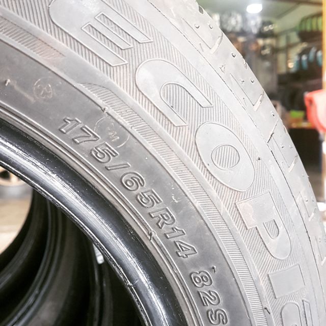 ราคา/ชุด ยางใหม่ Bridgestone 175/65R14 ปี 18 วีค 04