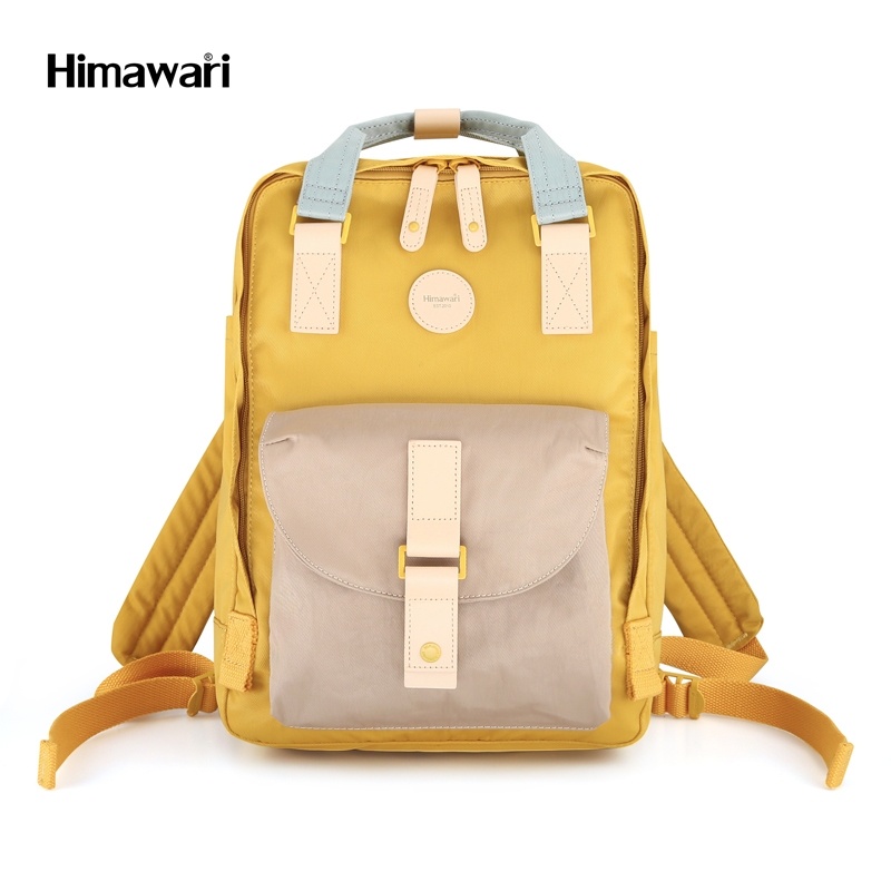 กระเป๋าสะพายหลัง Himawari Backpack with 13" Laptop Compartment HM-200 #08 Mustard