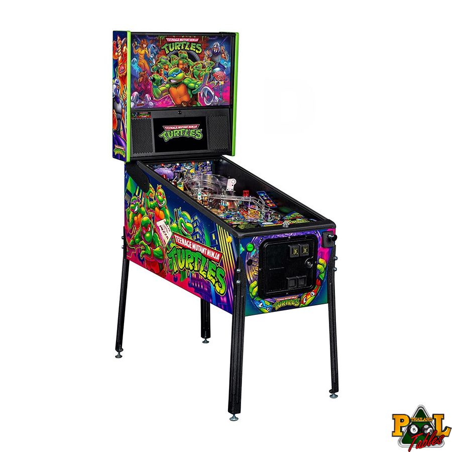 Stern Pinball ตู้พินบอลเสติร์น รุ่น ขบวนการเต่านินจา โปร Teenage Mutant Ninja Turtles Pro