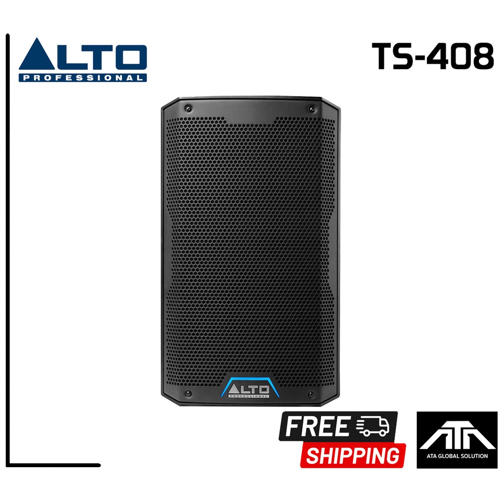 ตู้ลำโพงแอคทีฟ ALTO PROFESSIONAL TS-408 2000W 8 นิ้ว 2-Way Powered Class D มีแอมป์ในตัว alto ts408 ts-408 alto 408