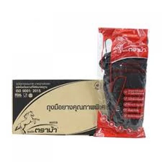 (ขายดี)ถุงมือแม่บ้าน (ตราม้า) ขายยกโหล 12คู่ ราคาส่ง ส่งตรงจากโรงงาน