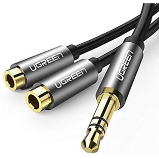 10532 Ugreen 3.5mm AUX Stereo Audio Splitter Cable with Braid 20cm