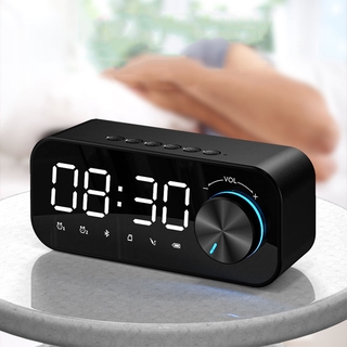 Bluetooth Speaker Mini Alarm Clock (Dual Alarm Clock + Night Light + App Intelligent Control)