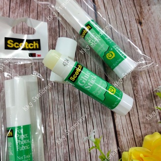 สก๊อตช์® กาวแท่งสีขาว Scotch®Glue Stick , 6008, White, 7.08G W/Bag