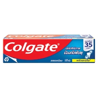 [แพ็ค 12 หลอด] Colgate คอลเกต ยาสีฟัน รสยอดนิยม 100 กรัม