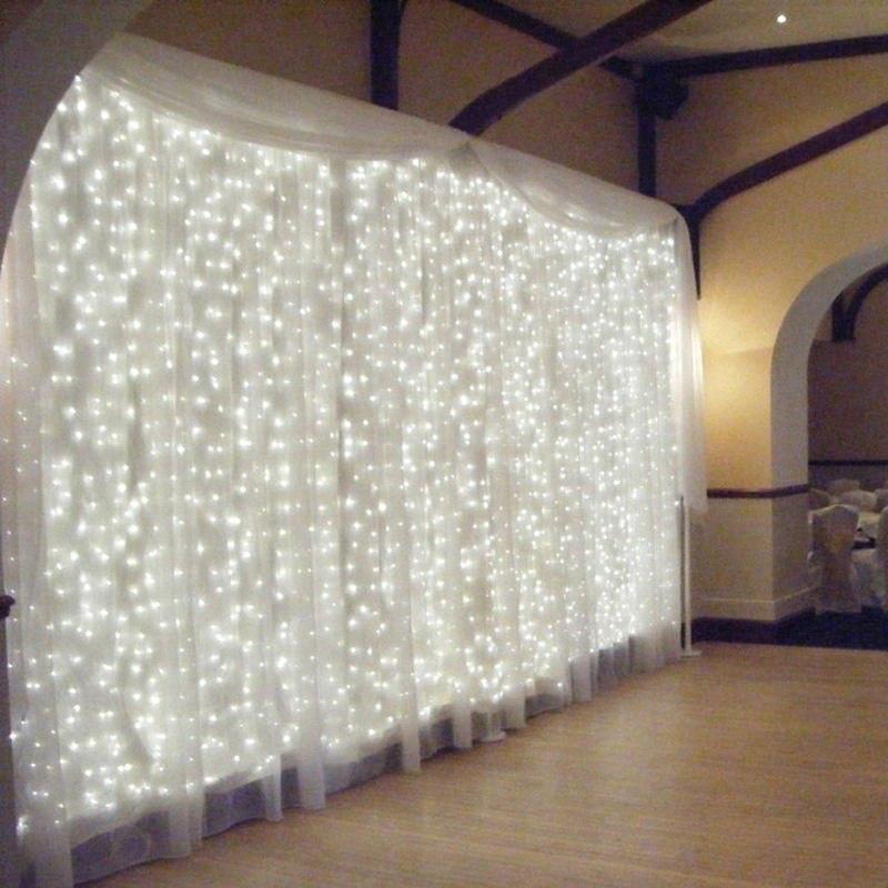 3 มx 3 ม 300 led สายไฟตกแต่ง