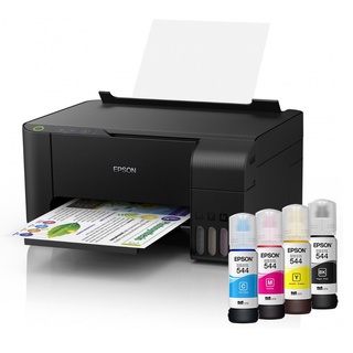 Printer (ปริ๊นเตอร์) Epson EcoTank L3210 A4 All-in-One Ink tank / แถมหมึก1ชุด / ประกัน 2 ปี