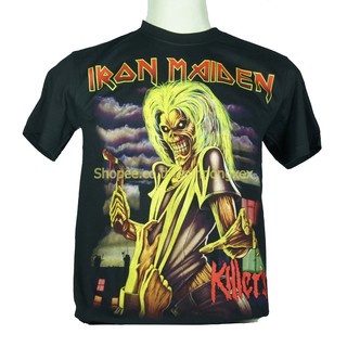 IRON MAIDEN เสื้อวง ไอเอิร์นเมเดน เสื้อวินเทจ เสื้อยืดไซส์ยุโรป SPX1093