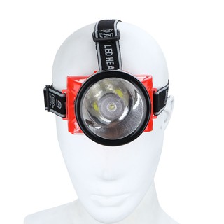 Device flashlight LED HEAD LIGHT A DP-722A 1W RED Emergency light torch Electrical work ไฟฉาย อุปกรณ์ ไฟฉาย LED HEAD LIG